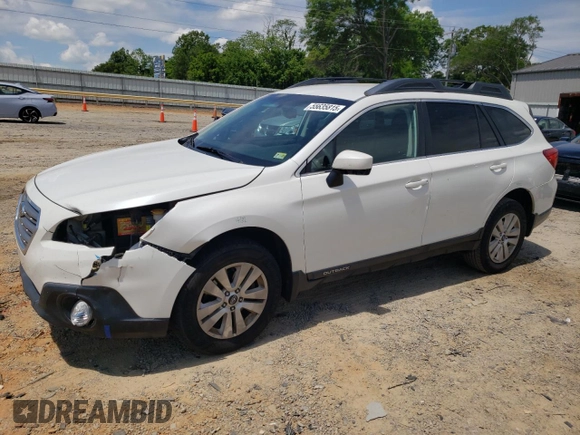 2016 Subaru Outback Premium z VIN 4S4BSACC8G3324347, wystawiony jako Copart lot #55635815 z przebiegiem 107 288 mil mil oraz Szkoda całkowita • Salvage title. Historia ofert i sprzedaży dostępna na DreamBid. Obrazek 1.