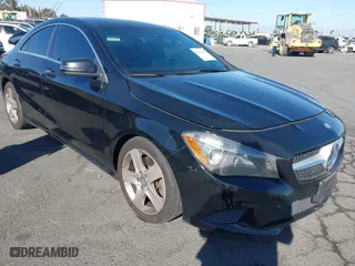 2016 Mercedes-Benz CLA with VIN WDDSJ4GB9GN347141, listed as a IAAI auction lot 41312575 with 91,660 mi miles. Bid and sale history available at carsss.com. Image 1.