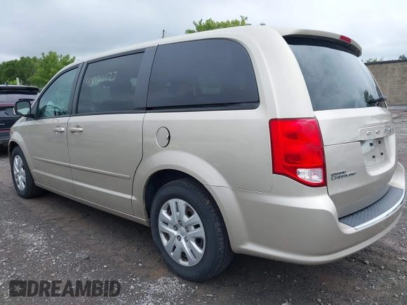 2014 Dodge Grand Caravan American Value with VIN 2C4RDGBGXER197092, listed as a IAAI auction lot 40020177 with 25,192 mi miles and . Bid and sale history available at DreamBid. Image 3.