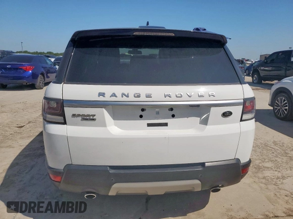 2016 Land Rover Range Rover Sport HSE with VIN SALWR2KF8GA581693, listed as a Copart auction lot 65575475 with Not provided miles and Clean title. Bid and sale history available at DreamBid. Image 6.