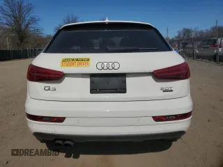 2017 Audi Q3 Premium with VIN WA1ECCFS1HR008097, listed as a Copart auction lot 48542095 with 45,539 mi miles and Salvage Title. Bid and sale history available at carsss.com. Image 6.