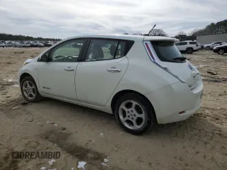 2011 Nissan LEAF SL with VIN JN1AZ0CP4BT006990, listed as a Copart auction lot 41970945 with 70,805 mi miles and Clean Title. Bid and sale history available at carsss.com. Image 2.