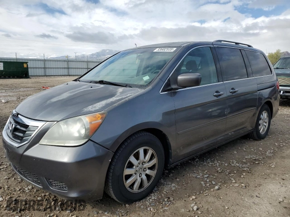 2010 Honda Odyssey EX with VIN 5FNRL3H43AB095552, listed as a Copart auction lot 53682535 with 125,022 mi miles and Clean Title. Bid and sale history available at carsss.com. Image 1.