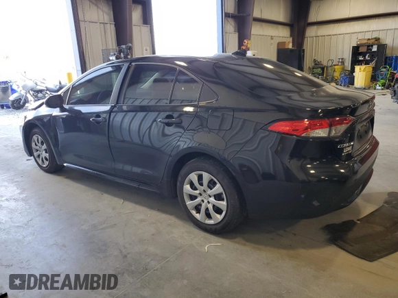 2022 Toyota Corolla LE with VIN 5YFEPMAE0NP391988, listed as a Copart auction lot 45218375 with 56,452 mi miles and Salvage Title. Bid and sale history available at DreamBid. Image 2.