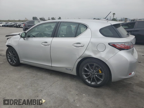 2012 Lexus CT 200h with VIN JTHKD5BH5C2100258, listed as a Copart auction lot 50831605 with 174,852 mi miles and Non repairable. Bid and sale history available at DreamBid. Image 2.