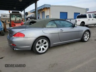 2006 BMW 6 Series 650Ci with VIN WBAEK13426CN79484, listed as a Copart auction lot 42441835 with 77,375 mi miles and Clean Title. Bid and sale history available at carsss.com. Image 3.