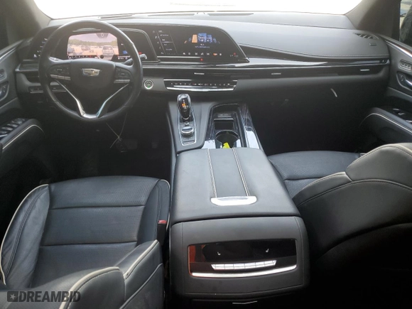 2021 Cadillac Escalade Sport with VIN 1GYS4EKL0MR272237, listed as a Copart auction lot 58370443 with 37,161 mi miles. Bid and sale history available at carsss.com. Image 8.