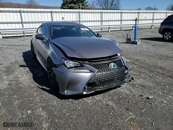 2017 Lexus RC with VIN JTHHE5BC2H5015833, listed as a Copart auction lot 48286174 with 36,929 mi miles and Salvage Title. Bid and sale history available at carsss.com. Image 12.