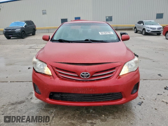 2013 Toyota Corolla L with VIN 2T1BU4EE1DC094863, listed as a Copart auction lot 55104795 with 148,373 mi miles and Salvage Title. Bid and sale history available at DreamBid. Image 5.