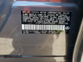 2024 Lexus IS with VIN JTHAP1D28R5006225, listed as a Copart auction lot 74989634 with 3,211 mi miles and Salvage Title. Bid and sale history available at carsss.com. Image 13.