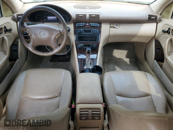 2003 Mercedes-Benz C 230/260/280/320 with VIN WDBRF64J53F314061, listed as a Copart auction lot 65704144 with 210,883 mi miles and Non Repairable. Bid and sale history available at DreamBid. Image 8.