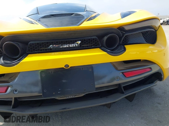 2019 McLaren 720S z VIN SBM14DCAXKW002639, wystawiony jako IAAI lot #41707749 z przebiegiem 59 720 mil mil oraz . Historia ofert i sprzedaży dostępna na DreamBid. Obrazek 6.