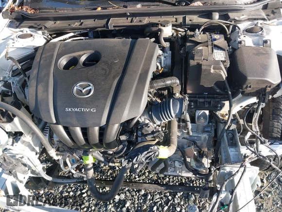 2019 Mazda Mazda3 Hatchback with VIN JM1BPBJM6K1124773, listed as a IAAI auction lot 41838263 with 50,702 mi miles. Bid and sale history available at carsss.com. Image 10.