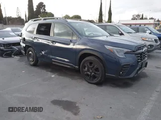 2023 Subaru Ascent Onyx with VIN 4S4WMAHD6P3422855, listed as a IAAI auction lot 41097847 with 1,304 mi miles and . Bid and sale history available at DreamBid. Image 1.