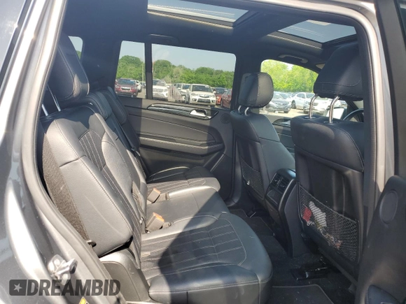 2018 Mercedes-Benz GLS 450 with VIN 4JGDF6EE9KB238052, listed as a Copart auction lot 55185184 with 45,682 mi miles and . Bid and sale history available at DreamBid. Image 10.