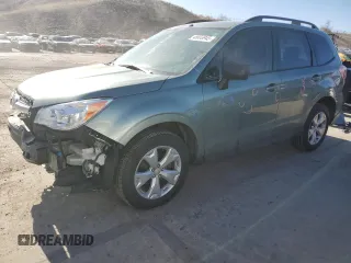 2016 Subaru Forester 2.5i with VIN JF2SJABC1GH421189, listed as a Copart auction lot 48655945 with 74,612 mi miles and Salvage Title. Bid and sale history available at carsss.com. Image 1.