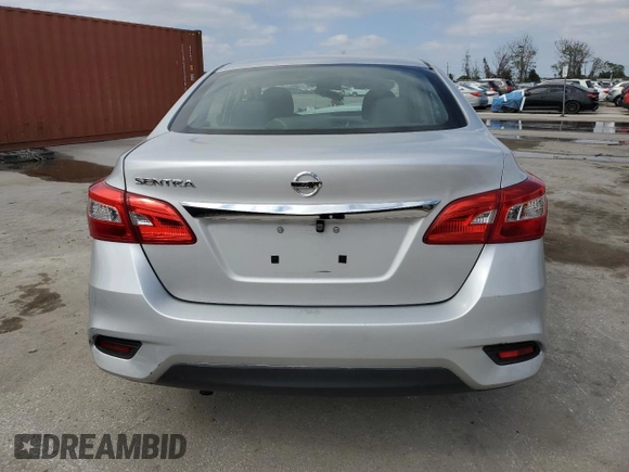 2017 Nissan Sentra S with VIN 3N1AB7AP1HY372244, listed as a Copart auction lot 46446415 with Not Provided miles and Salvage Title. Bid and sale history available at DreamBid. Image 6.
