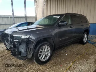 2023 Jeep Grand Cherokee Laredo z VIN 1C4RJKAG4P8886802, wystawiony jako Copart lot #53060735 z przebiegiem 53 695 mil mil oraz Czysty tytuł • Clean title. Historia ofert i sprzedaży dostępna na DreamBid. Obrazek 1.