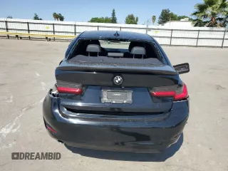 2020 BMW 3 Series 330i with VIN 3MW5R1J03L8B06045, listed as a Copart auction lot 55536645 with 105,080 mi miles and Salvage title. Bid and sale history available at DreamBid. Image 6.