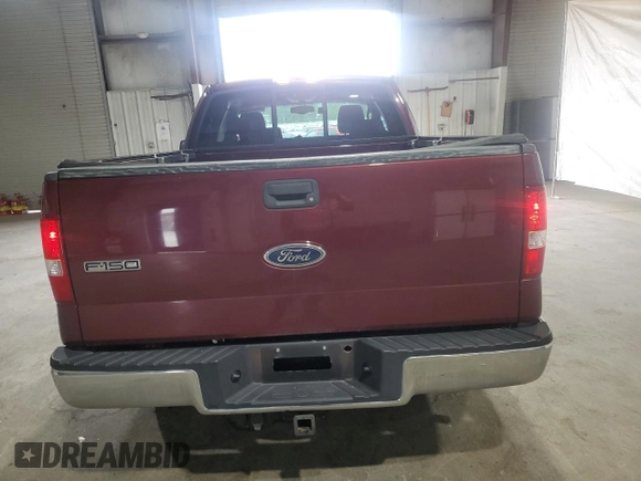 2005 Ford F-150 XLT with VIN 1FTPX125X5FA72868, listed as a Copart auction lot 64065625 with 151,127 mi miles and Clean title. Bid and sale history available at DreamBid. Image 6.