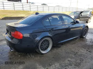 2010 BMW M3 with VIN WBSPM9C54AE202304, listed as a Copart auction lot 43448655 with 159,995 mi miles and Salvage Title. Bid and sale history available at carsss.com. Image 3.
