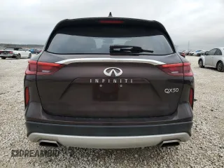2020 Infiniti QX50 LUXE with VIN 3PCAJ5M11LF113446, listed as a Copart auction lot 39453573 with 22,141 mi miles. Bid and sale history available at carsss.com. Image 6.