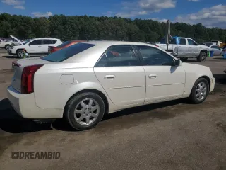 2006 Cadillac CTS with VIN 1G6DP577460126144, listed as a Copart auction lot 73348774 with 104,916 mi miles and Salvage Title. Bid and sale history available at carsss.com. Image 3.