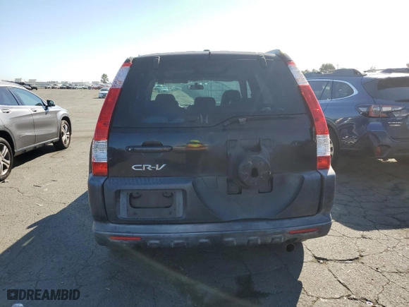 2006 Honda CR-V EX with VIN JHLRD68856C018545, listed as a Copart auction lot 72254194 with 268,027 mi miles and Salvage Title. Bid and sale history available at carsss.com. Image 6.