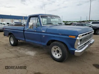 1976 Ford F-150 z VIN F15YPC50769, wystawiony jako Copart lot #56647675 z przebiegiem 4 501 mil mil oraz Czysty tytuł • Clean title. Historia ofert i sprzedaży dostępna na DreamBid. Obrazek 4.