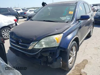 2011 Honda CR-V EX-L with VIN 5J6RE3H70BL016867, listed as a IAAI auction lot 42000347 with 1 mi miles. Bid and sale history available at carsss.com. Image 10.