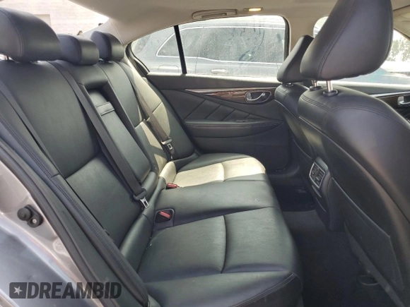 2018 Infiniti Q50 Luxe with VIN JN1EV7AP6JM364691, listed as a Copart auction lot 61680685 with 103,370 mi miles and Salvage title. Bid and sale history available at DreamBid. Image 10.