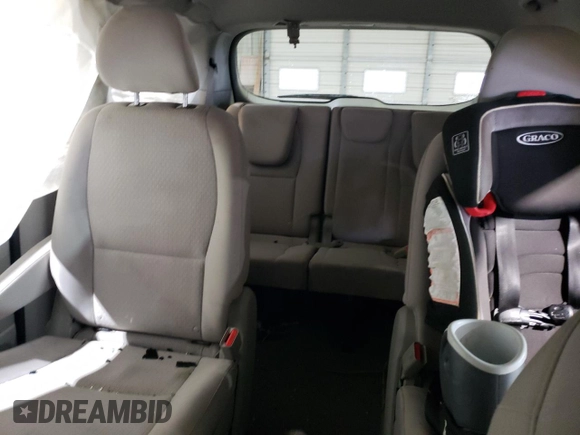 2016 Kia Sedona LX with VIN KNDMB5C16G6166737, listed as a Copart auction lot 47899565 with 136,443 mi miles and Salvage Title. Bid and sale history available at carsss.com. Image 10.