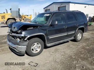 2005 Chevrolet Tahoe LS with VIN 1GNEK13T35R228791, listed as a Copart auction lot 48409565 with 205,860 mi miles and Salvage Title. Bid and sale history available at carsss.com. Image 1.