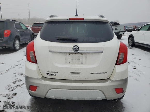 2014 Buick Encore Leather with VIN KL4CJCSB3EB756048, listed as a Copart auction lot 43246495 with NaN miles and Clean Title. Bid and sale history available at carsss.com. Image 6.