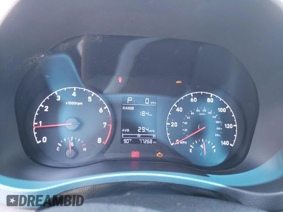 2018 Hyundai Accent SEL with VIN 3KPC24A33JE022557, listed as a Copart auction lot 62828383 with 77,268 mi miles. Bid and sale history available at carsss.com. Image 9.