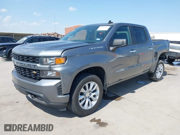 2020 Chevrolet Silverado 1500 Custom with VIN 3GCPWBEH0LG230256, listed as a IAAI auction lot 41883052 with 120,177 mi miles. Bid and sale history available at carsss.com. Image 19.