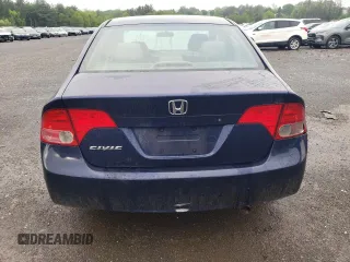 2008 Honda Civic LX with VIN 1HGFA16588L114789, listed as a Copart auction lot 55863815 with 197,062 mi miles and Clean Title. Bid and sale history available at DreamBid. Image 6.