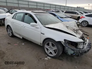 2005 Acura TL with VIN 19UUA66285A014533, listed as a Copart auction lot 84205114 with 0 mi miles and Salvage Title. Bid and sale history available at carsss.com. Image 4.