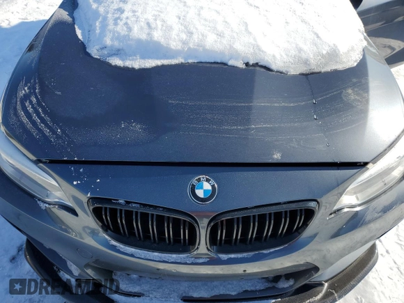 2017 BMW 2 Series M240i xDrive with VIN WBA2G3C3XHV986824, listed as a Copart auction lot 41474505 with 44,137 mi miles and Salvage Title. Bid and sale history available at carsss.com. Image 11.