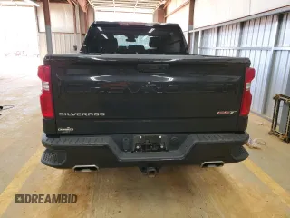 2023 Chevrolet Silverado 1500 RST with VIN 2GCUDEED3P1152321, listed as a Copart auction lot 47077775 with 43,626 mi miles and Salvage Title. Bid and sale history available at DreamBid. Image 6.