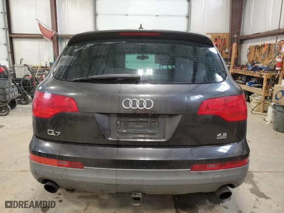 2007 Audi Q7 Premium with VIN WA1BV94L77D050118, listed as a Copart auction lot 81723604 with 204,300 mi miles and Clean Title. Bid and sale history available at carsss.com. Image 6.