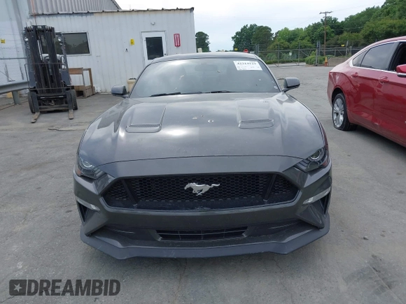 2019 Ford Mustang GT with VIN 1FA6P8CF0K5124320, listed as a IAAI auction lot 42314129 with 102,589 mi miles and . Bid and sale history available at DreamBid. Image 12.