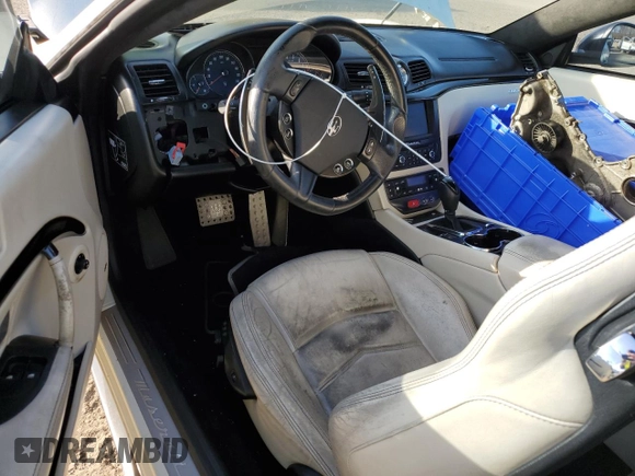 2013 Maserati GranTurismo Sport with VIN ZAM45VLA1D0071343, listed as a Copart auction lot 78357974 with Not provided miles and Salvage title. Bid and sale history available at DreamBid. Image 8.