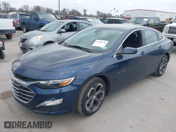 2022 Chevrolet Malibu LT with VIN 1G1ZD5ST5NF177396, listed as a IAAI auction lot 41706726 with 52,158 mi miles and . Bid and sale history available at DreamBid. Image 17.