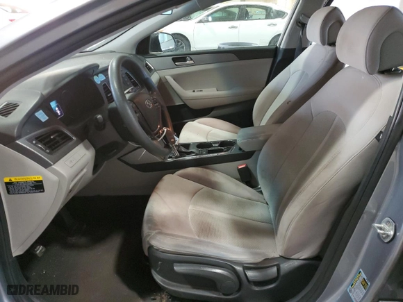 2017 Hyundai Sonata 2.4L with VIN 5NPE24AF5HH506481, listed as a Copart auction lot 48638445 with 199,368 mi miles and Clean Title. Bid and sale history available at carsss.com. Image 7.