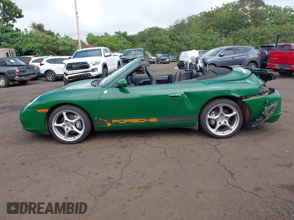 2002 Porsche 911 with VIN WP0CA29992S654557, listed as a IAAI auction lot 41615370 with 75,986 mi miles and . Bid and sale history available at DreamBid. Image 14.