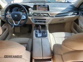 2016 BMW 7 Series 740i with VIN WBA7E2C56GG738788, listed as a Copart auction lot 60654015 with 96,059 mi miles and Clean title. Bid and sale history available at DreamBid. Image 8.