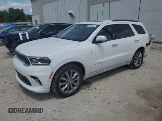 2021 Dodge Durango Citadel with VIN 1C4SDJET8MC758971, listed as a Copart auction lot 67661404 with 60,948 mi miles and Non repairable. Bid and sale history available at DreamBid. Image 1.
