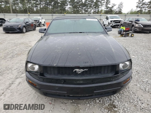 2007 Ford Mustang Deluxe with VIN 1ZVFT84N375281260, listed as a Copart auction lot 51205445 with 274,807 mi miles and Salvage Title. Bid and sale history available at carsss.com. Image 5.