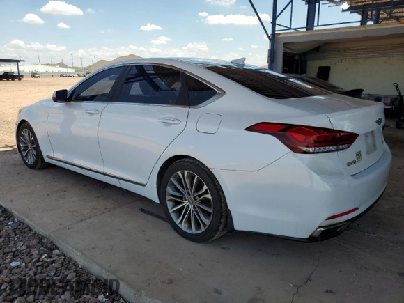 2015 Hyundai Genesis 3.8L z VIN KMHGN4JE2FU060991, wystawiony jako Copart lot #59415825 z przebiegiem 148 298 mil mil oraz Czysty tytuł • Clean title. Historia ofert i sprzedaży dostępna na DreamBid. Obrazek 2.